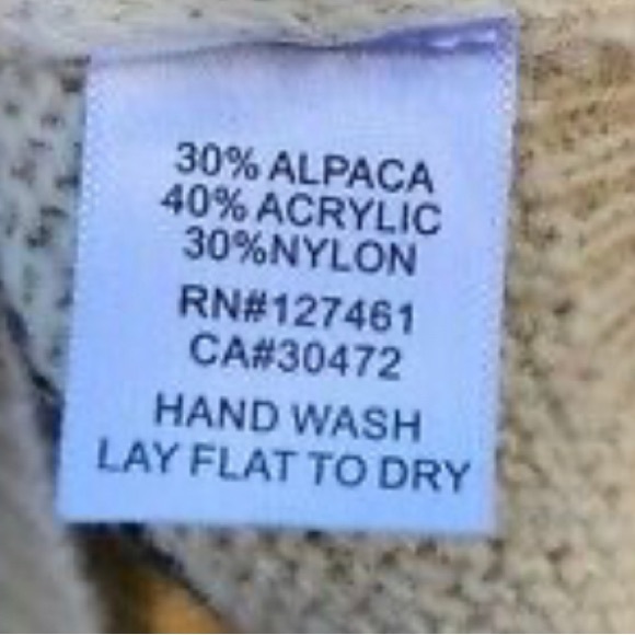 Wildfox Women Whiskey Stripe Happy Hour Sweater Long Sleeve Cream - Picture 5 of 6